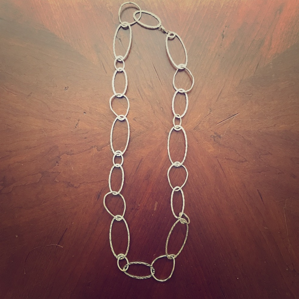LOFT Silver Link Necklace